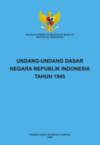 Image of Undang-Undang Dasar Negara Republik Indonesia Tahun 1945